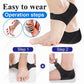 Half Heel Pain Anti-Crack Silicone Set