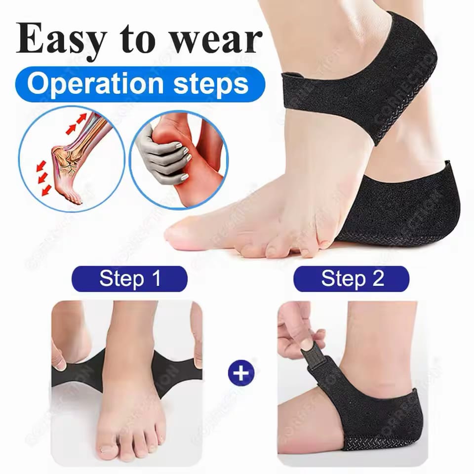 Half Heel Pain Anti-Crack Silicone Set